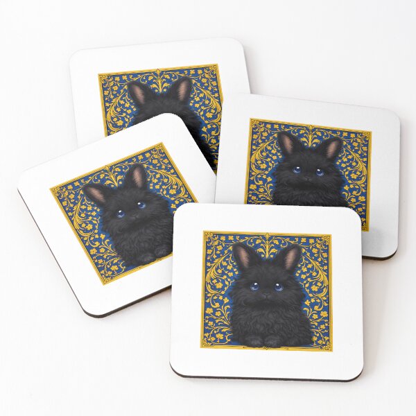 Item preview, Black Angora Mug (Artsy Animals Collection) designed and sold by Wabidasse's Tip-Top Tees.
