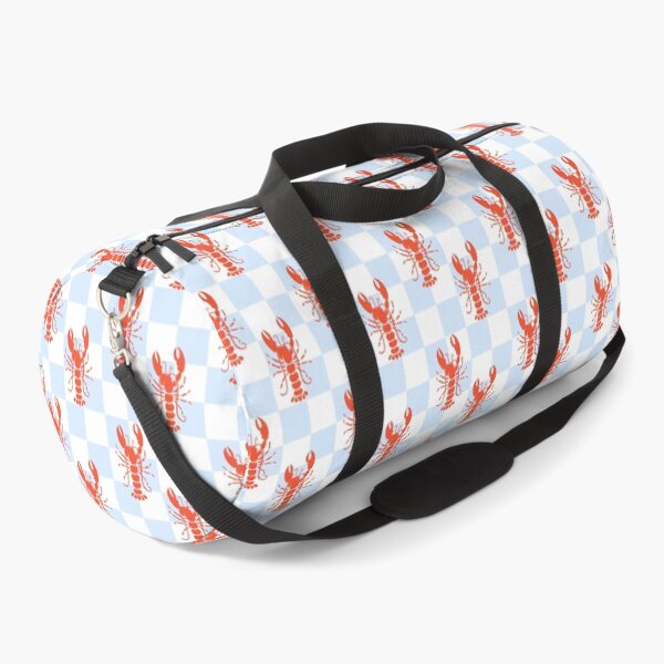 Item preview, Trendy Stripe Lobster Pattern | Coastal Nautical Summer Illustration designed and sold by poppet103.