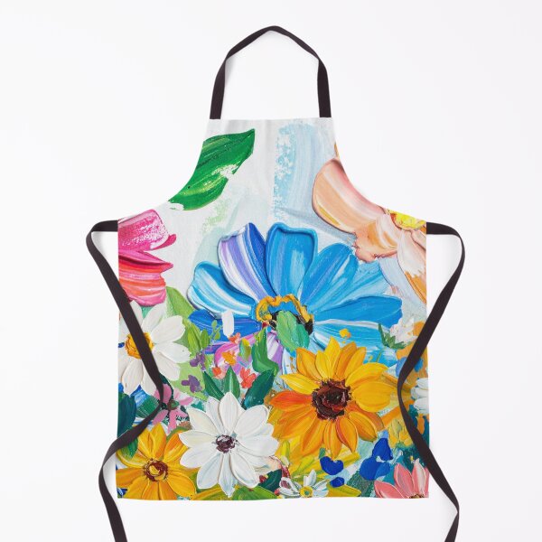 Item preview, Flower Painting Collage Colorful designed and sold by The Retromotel.