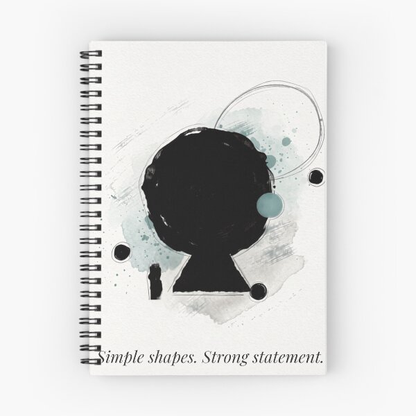 Item preview, Simple Shapes Strong Statement Minimalist Abstract Art designed and sold by Good Day Design.
