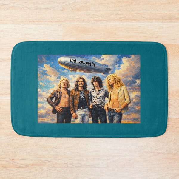 Item preview, Painting of the Led Zeppelin Band Members designed and sold by Halifaxartguy.