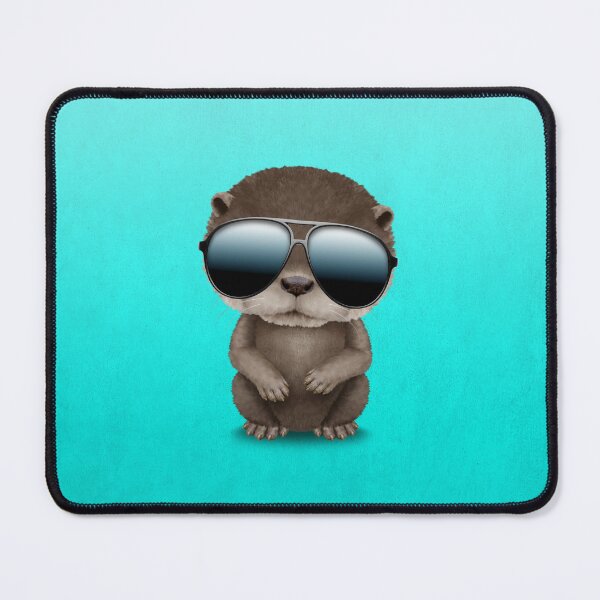Item preview, Cool Baby Otter Wearing Sunglasses designed and sold by JeffBartels.