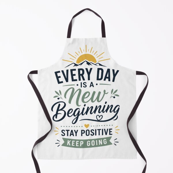 Item preview, Every Day Is A New Beginning Stay Positive Keep Going designed and sold by Good Day Design.
