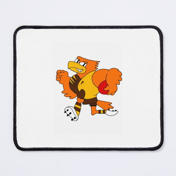 Item preview, Hawthorn Hawks Mascot Retro Classic Drawing designed and sold by Luke Foran Sports Art.