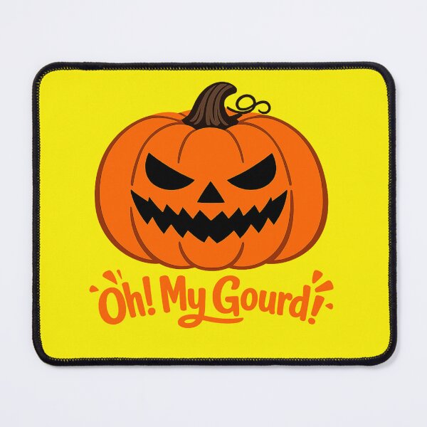 Item preview, Funny Oh My Gourd Halloween Pumpkin Pun designed and sold by Grump and Co.