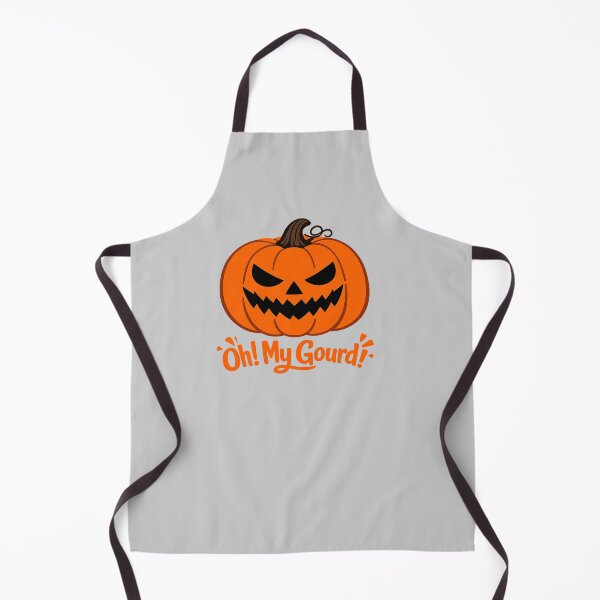 Item preview, Funny Oh My Gourd Halloween Pumpkin Pun designed and sold by Grump and Co.