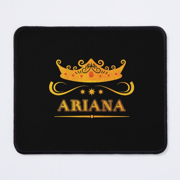 Item preview, Ariana Personalized Name With Crown - Cool & Custom Gift for Girls, Teens designed and sold by Oussinc.