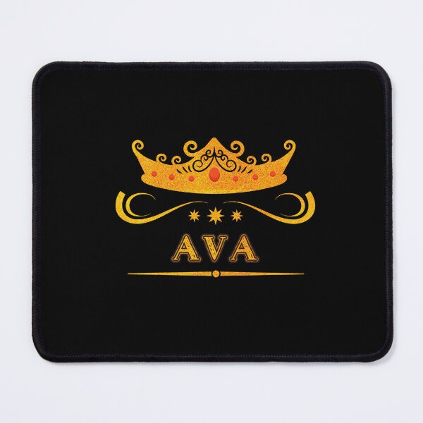 Artikelvorschau, Ava – Personalisierter Name mit Krone – Cooles und individuelles Geschenk für Mädchen und Teenager entworfen und verkauft von Oussinc.