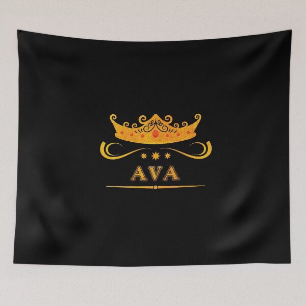 Item preview, Ava Personalized Name With Crown - Cool & Custom Gift for Girls, Teens designed and sold by Oussinc.