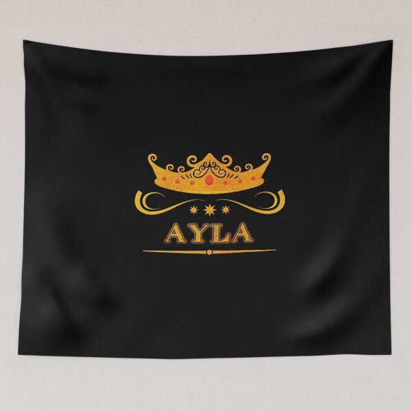 Item preview, Ayla Personalized Name With Crown - Cool & Custom Gift for Girls, Teens designed and sold by Oussinc.