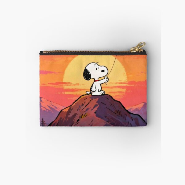 Item preview, Snoopy Heart Balloon Mountain Sunset designed and sold by Innova_Creations.