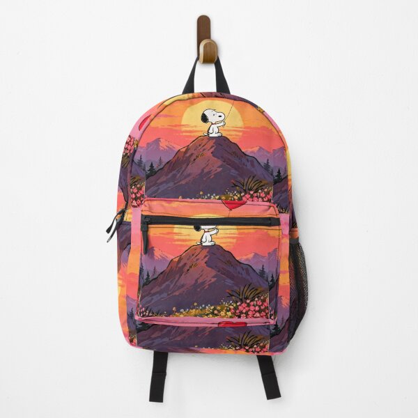 Item preview, Snoopy Heart Balloon Mountain Sunset designed and sold by Innova_Creations.