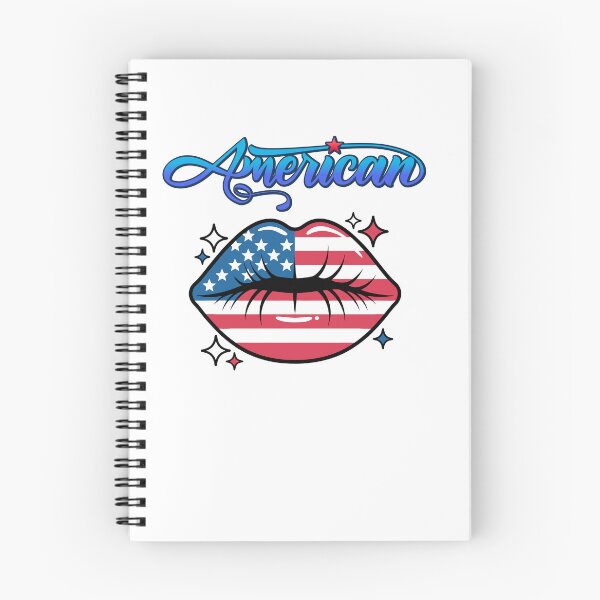 Item preview, American Flag Lips Patriotic Style designed and sold by Sarah'sCreativeLab.