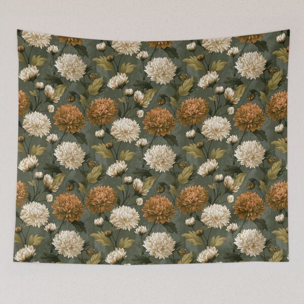 Item preview, Cute Chrysanthemum Print - Hawaiian Flower Pattern  - Birthday Gifts For Girlfriend designed and sold by RoyalStarsPatts.