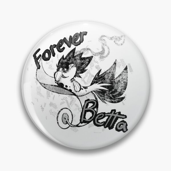 Item preview, Emo Betta Fish - FOREVER BETTA designed and sold by MBlank-Art.