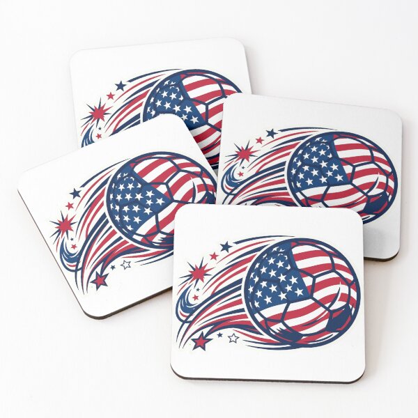 Item preview, USA Patriotic Soccer Ball Stars designed and sold by Majnon8bp.