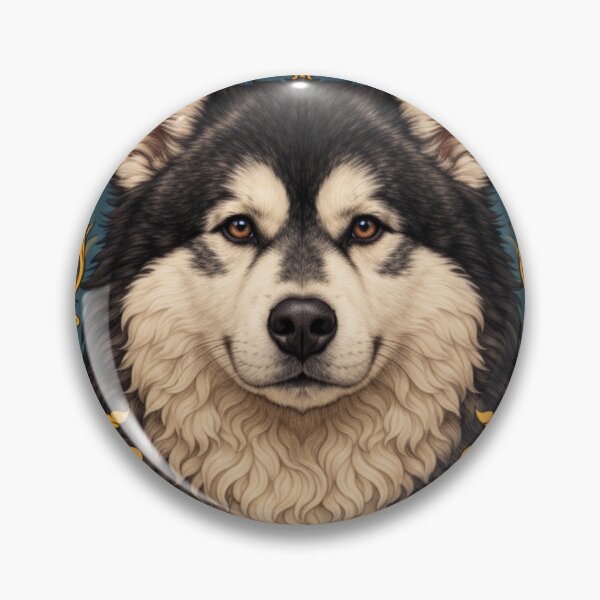 Item preview, Alaskan Malamute Mug (Artsy Animals Collection) designed and sold by Wabidasse's Tip-Top Tees.