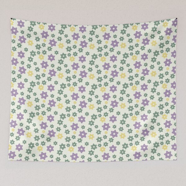 Item preview, Groovy Wavy Star Burst Pattern designed and sold by AshleyMobleyArt.