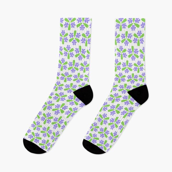 Item preview, January 8th Birth Flower Purple Violet  Pattern designed and sold by 366birthflower.