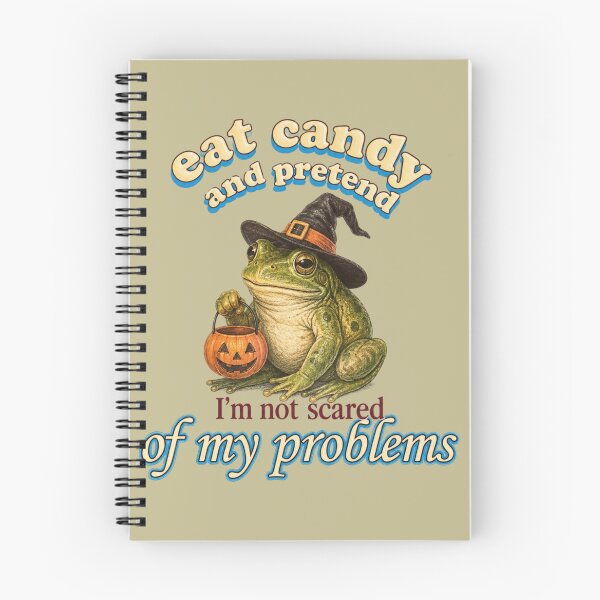 Item preview, Eat Candy and Pretend Courage Frog designed and sold by BoringClothes .