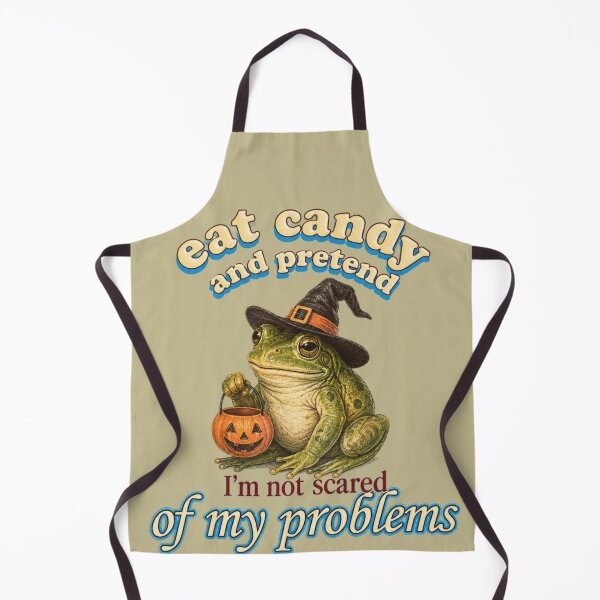 Item preview, Eat Candy and Pretend Courage Frog designed and sold by BoringClothes .
