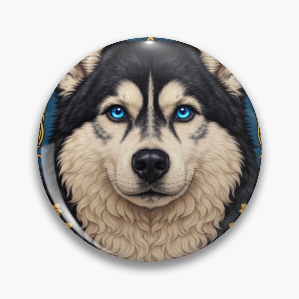 Item preview, Siberian Husky (Artsy Animals Collection) designed and sold by Wabidasse's Tip-Top Tees.