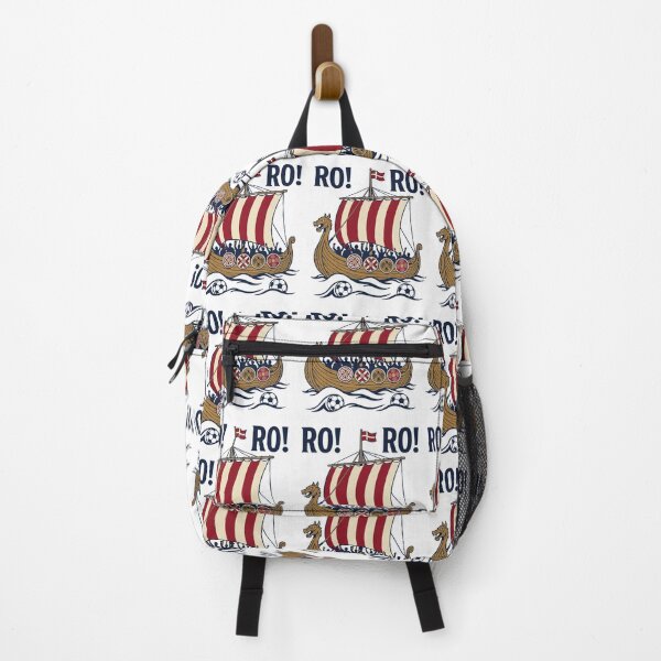 Item preview, Ro Ro Norway Viking Ship Soccer Fan Pride designed and sold by FreshVibe Prints.