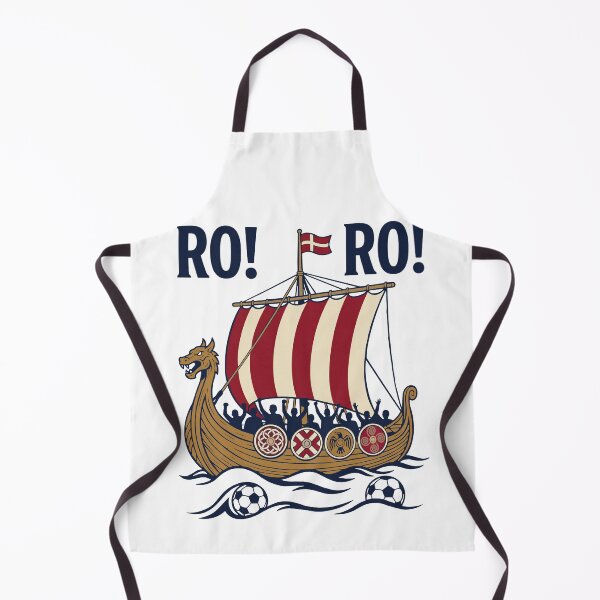 Item preview, Ro Ro Norway Viking Ship Soccer Fan Pride designed and sold by FreshVibe Prints.