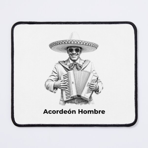 Item preview, Latino Accordion Player designed and sold by BajioAmigos.