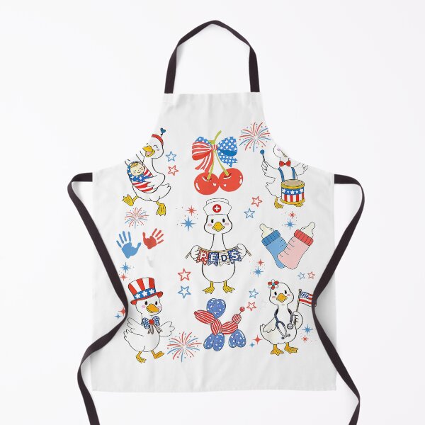 Item preview, Patriotic Pediatric Nurse 4th of July PEDS RN Silly Goose T-Shirt designed and sold by DArtfulStudio.
