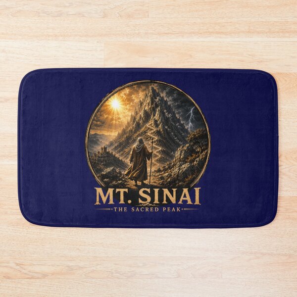Item preview, Mt. Sinai – The Sacred Peak designed and sold by Sanctum Icons.