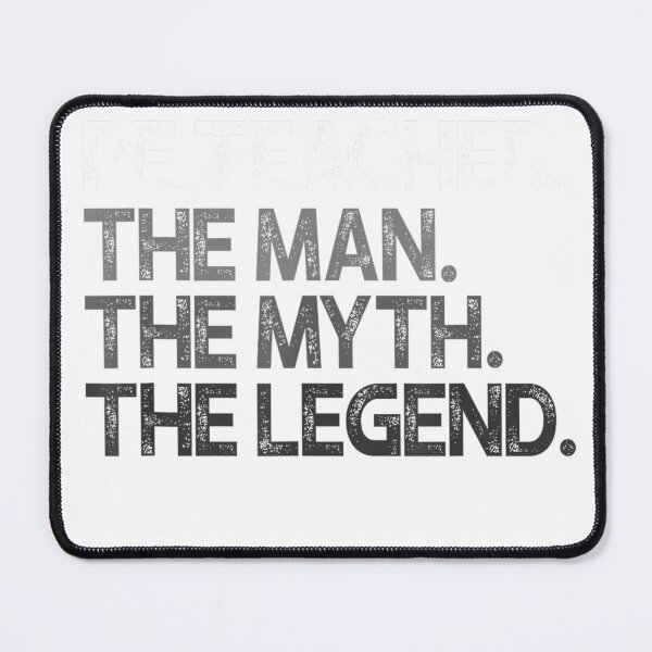Item preview, PE Teacher The Man Myth Legend T-Shirt designed and sold by SavsMerch.