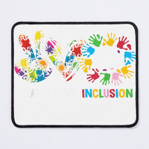 Item preview, Peace Love Inclusion Speed Squad, Special School, Daycare T-Shirt designed and sold by Badriiiii.
