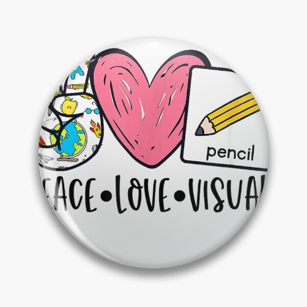 Item preview, Peace Love Visuals Special Education Teacher Dream Team T-Shirt designed and sold by kevincuellar.