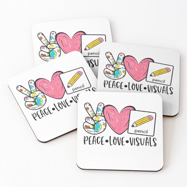 Item preview, Peace Love Visuals Special Education Teacher Dream Team T-Shirt designed and sold by kevincuellar.