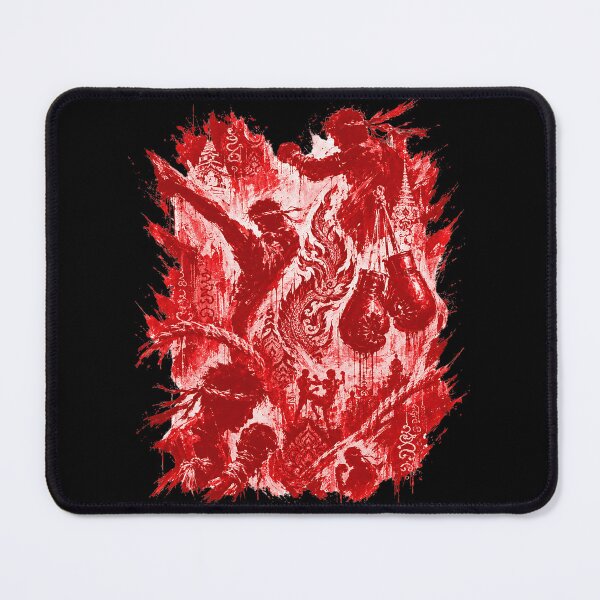 Item preview, Muay Thai Painted Collage designed and sold by CoolCrazyQuirky.