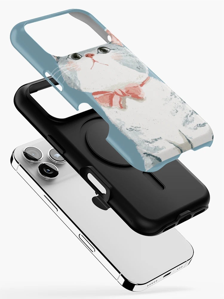 Thumbnail 2 of 4, iPhone Case, Cute Cat designed and sold by Inspired Life Creative.
