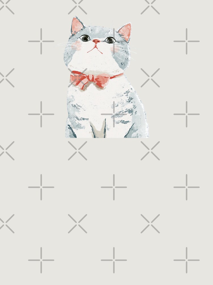 Thumbnail 6 of 6, Premium Oversized Sweatshirt, Cute Cat designed and sold by 1StickerShop.