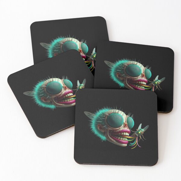 Item preview, Flycatcher Frenzy – Uncanny Insectoid Skull Hybrid designed and sold by LujziWorld.