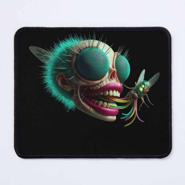 Item preview, Flycatcher Frenzy – Uncanny Insectoid Skull Hybrid designed and sold by LujziWorld.