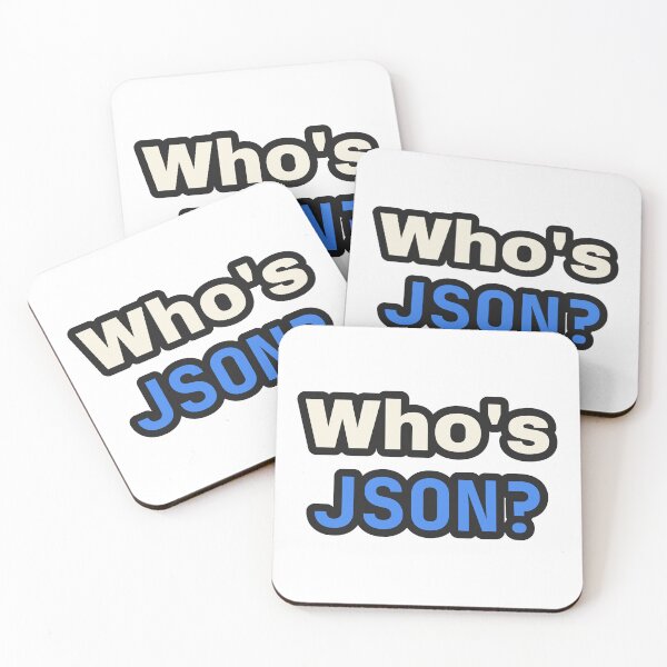 Item preview, Who's JSON Funny Programmer Developer Joke designed and sold by LGTM Supply.