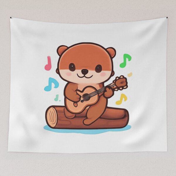 Item preview, Ukulele Otter designed and sold by foryouandyours.
