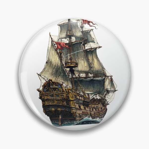 Item preview, Pirate Ship designed and sold by discocowgirl.
