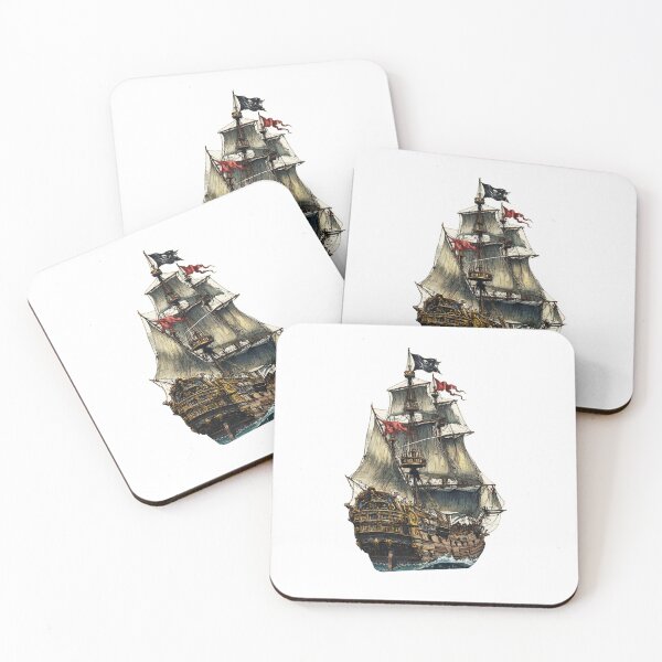 Item preview, Pirate Ship designed and sold by discocowgirl.