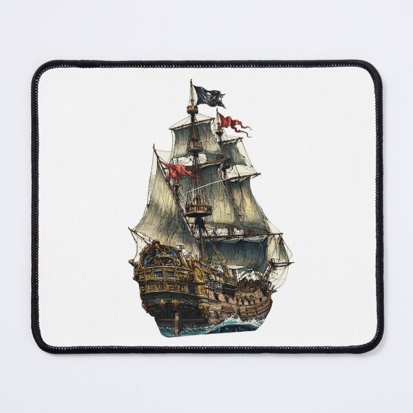 Item preview, Pirate Ship designed and sold by discocowgirl.