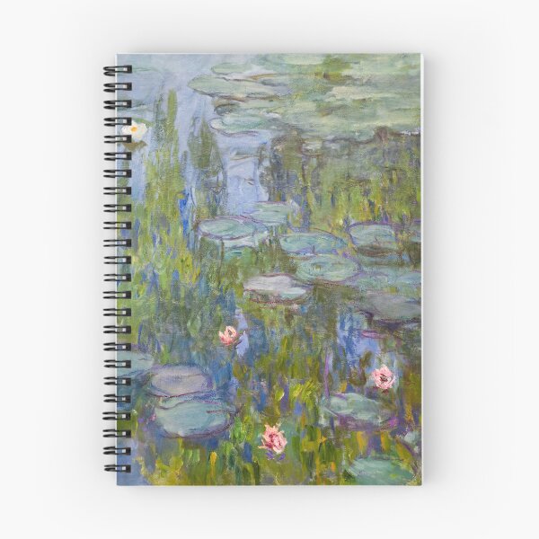 Item preview, Water Lily Garden – Monet Inspired Art designed and sold by Matari-matari.