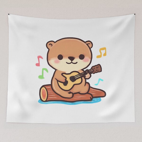 Item preview, Ukulele Otter designed and sold by foryouandyours.
