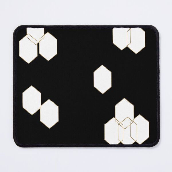 Item preview, Golden Hexagon Geometric Pattern designed and sold by Owcomm.