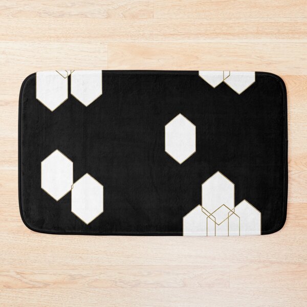 Item preview, Golden Hexagon Geometric Pattern designed and sold by Owcomm.