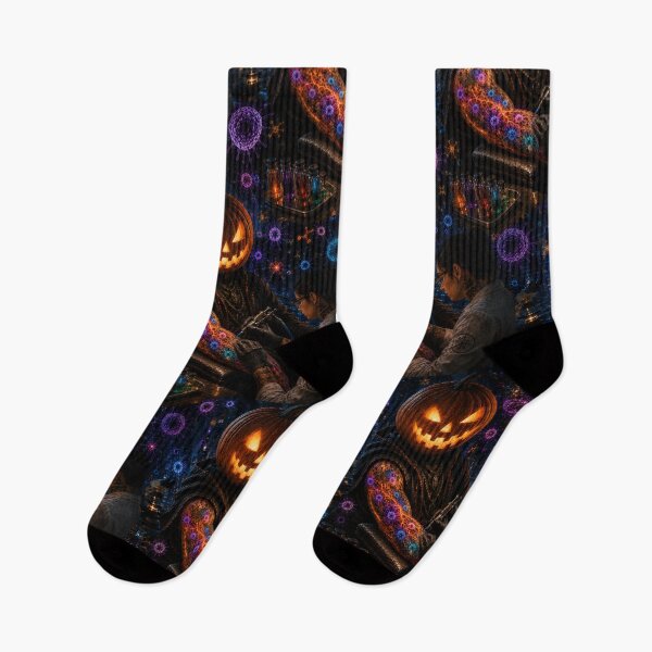 Item preview, Headless Horseman Tattoo Lab – Sci-Fi Halloween Biopunk Art designed and sold by TheHorsemanRidesAgain.